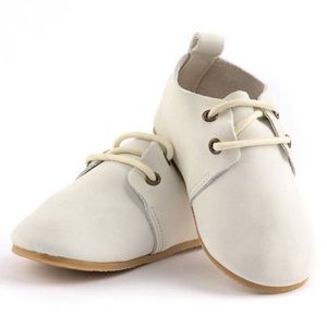 Piper Finn Toddler Premium Leather Oxfords - Dove